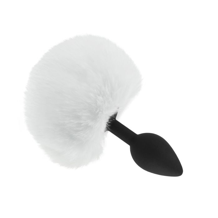 Anal Plug Bunny Silicone Small White